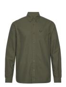 Oxford Shirt Tops Shirts Casual Green Fred Perry