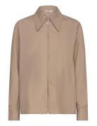 Kiala-M Tops Overshirts Beige MbyM
