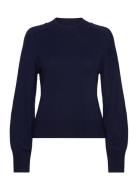 Knit Blouse Tops Knitwear Jumpers Black Ilse Jacobsen