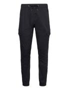 Inlevi Bottoms Trousers Cargo Pants Black INDICODE