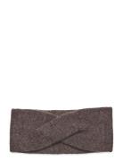 Wrap Headband Accessories Headwear Headbands Brown Davida Cashmere