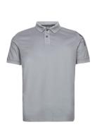 Spray Technical Polo Sport Polos Short-sleeved Grey Sail Racing