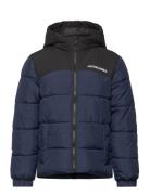 Jjmoon Hood Puffer Mni Foret Jakke Navy Jack & J S