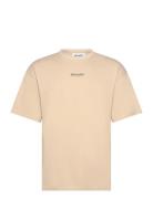 Samourai Printed O/S Ss Tshir Tops T-Kortærmet Skjorte Beige SIXTH JUN...