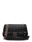 Arlena Logo Cnvrtble Xbdy Flap Bags Crossbody Bags Black GUESS