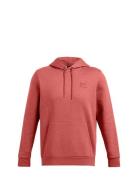 Ua Icon Fleece Hoodie Tops Sweatshirts & Hoodies Hoodies Red Under Arm...