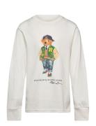 Polo Bear Cotton Long-Sleeve Tee Tops T-shirts Long-sleeved T-Skjorte ...