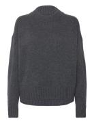 Glen - Soft Lamb Tops Knitwear Jumpers Grey Day Birger Et Mikkelsen