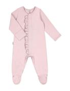 Baby Frilla Full Bodysuit Langærmet Body Pink Gugguu