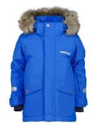 Bjärven Kids Parka 3 Parka Jakke Blue Didriksons