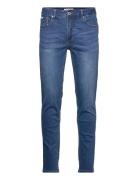 Superflex Tapered Fit Jeans Bottoms Jeans Tapered Blue Lindbergh Black