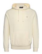 Loopback Fleece Hoodie Tops Sweatshirts & Hoodies Hoodies Cream Polo R...