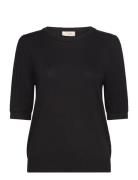 Fqjoel-Pullover Tops Knitwear Jumpers Black FREE/QUENT