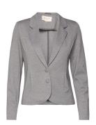 Fqnanni-Ja Blazers Single Breasted Blazers Grey FREE/QUENT