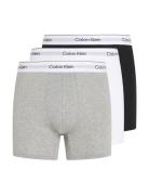 Boxer Brief 3Pk Boxershorts Black Calvin Klein