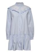 Louisa Dress Kort Kjole Blue Noella