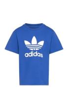 Trefoil Tee Sport T-Kortærmet Skjorte Blue Adidas Originals