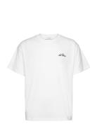 Crew T-Shirt Tops T-Kortærmet Skjorte White Les Deux