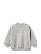 Crewneck Allo Tops Sweatshirts & Hoodies Sweatshirts Grey Wheat