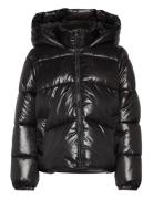 Vmuppsashiny Short Jacket Foret Jakke Black Vero Moda