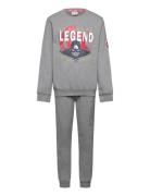 Joggings Sets Sweatsuits Grey Marvel