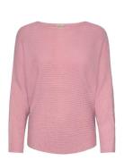 Freretta Pu 3 Tops Knitwear Jumpers Pink Fransa