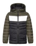 Jjesprint Puffer Hood Noos Jnr Foret Jakke Green Jack & J S