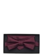 Polyester Bow Tiepolyester Bow Tie Butterfly Burgundy Lindbergh Black