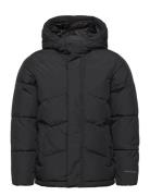 Jjworld Puffer Jacket Jnr Foret Jakke Black Jack & J S