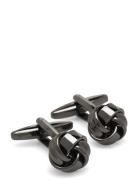 Cufflinkscufflinks Manchetknapper Black Lindbergh Black