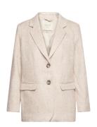 Fqsalo-Jacket Uldjakke Jakke Cream FREE/QUENT