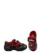 Spiderman Houseshoe Slippers Hjemmesko Black Spider-man