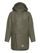 October Jacket Outerwear Rainwear Jackets Khaki Green MarMar Copenhage...