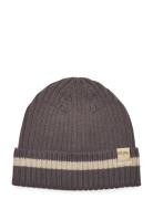 Knit Hat Accessories Headwear Hats Beanie Brown Petit Piao