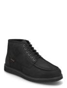 Newmarket Mid Lace Up Chukka Boot Black Nubuck Snørestøvler Black Timb...