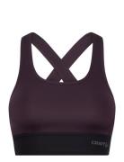 Training Bra Padded W Sport Bras & Tops Sports Bras - All Purple Craft