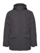 Cornier Long Jacket Uldfrakke Frakke Grey Napapijri