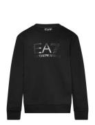 Sweatshirt Tops Sweatshirts & Hoodies Sweatshirts Black EA7