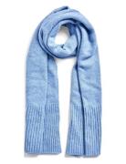 Pcmocca Long Scarf Noos Bc Accessories Scarves Winter Scarves Blue Pie...