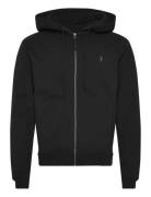 Raven Hoody Tops Sweatshirts & Hoodies Hoodies Black AllSaints