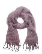 Aurora Kid Mohair Scarf Accessories Scarves Winter Scarves Purple Balm...