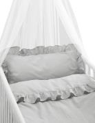 2-Dels Set Volang Beige Spjälsäng Home Sleep Time Bed Sets Grey Borgan...