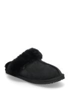 Rhbrisbane Shearling Reversed Slipp Slippers Hjemmesko Black Rosemunde