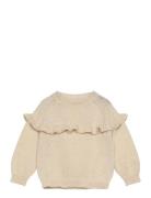 Nmfosminna Ls Knit Tops Knitwear Pullovers Cream Name It