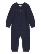 Classic Cotton Baby Full Body Langærmet Body Navy Copenhagen Colors