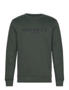 Heritage Crew Tops Sweatshirts & Hoodies Sweatshirts Khaki Green Hacke...