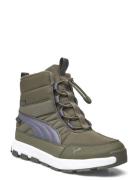 Puma Evolve Boot Puretex Jr Vinterstøvler Pull On Green PUMA