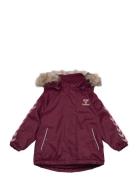 Hmlcanyon Tex Jacket Outerwear Jackets & Coats Winter Jackets Burgundy...