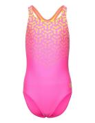 G Kikko V Swimsuit Swim Pro Back Black-Blue China Badedragt Badetøj Pi...