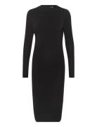 Kaaida Jersey Dress Knælang Kjole Black Kaffe